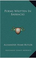 Poems Written in Barracks