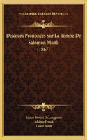 Discours Prononces Sur La Tombe De Salomon Munk (1867)