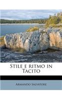 Stile E Ritmo in Tacito