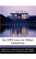 On Dwi Laws in Other Countries