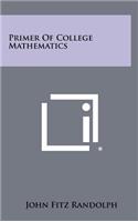 Primer of College Mathematics