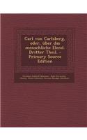 Carl Von Carlsberg, Oder, Uber Das Menschliche Elend. Dritter Theil. - Primary Source Edition