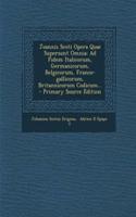 Joannis Scoti Opera Quae Supersunt Omnia