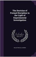 Doctrine of Formal Discipline in the Light of Experimental Investigation