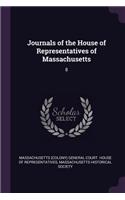 Journals of the House of Representatives of Massachusetts