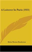 A Loiterer in Paris (1921)