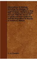 Observations In Myology, Including The Myology Of Cryptobranch, Lepidosiren, Dog-Fish, Ceratodus And Pseudopus Pal Lasii, With The Nerves Of Cryptobranch And Lepidosiren And The Disposition Of Muscles In Vertebrate Animals