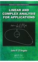 Linear and Complex Analysis for Applications