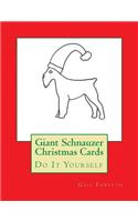 Giant Schnauzer Christmas Cards: Do It Yourself