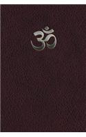 Monogram Hinduism Notebook: (41 Monogram Maroon 150 Lined)