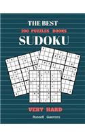 Best 200 Puzzles Books Sudoku Very Hard: Puzzles Books