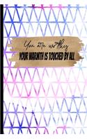 You Are Worthy Enneagram 2w3