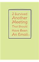 I Survived Another Meeting That Should Have Been An Email