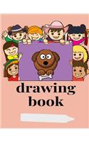 drawing book: 120 white paper, activity books, Extra large size (8.5" x 11"): drawing book, for kids age 4-12 years old, very light fine tip markers