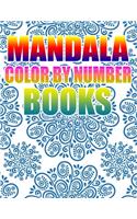 Mandala Color by Number Books