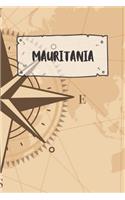 Mauritania: Ruled Travel Diary Notebook or Journey Journal - Lined Trip Pocketbook for Men and Women with Lines