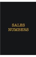 Sales Numbers
