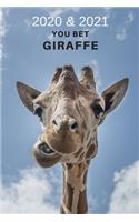 Funny Giraffe Pun