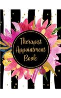 Therapist Appointment Book: Undated Daily Planner - Schedule Organizer Notebook for Therapist - Weekly Layout Showing Daily and Hourly Times Spaced In 15 Minute Intervals for S(69 Keeping Organized)