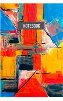 Notebook: Lined Notebook Journal - Oil Painting Cover - 108 Pages (6 x 9 inches)