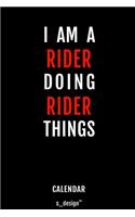 Calendar for Riders / Rider