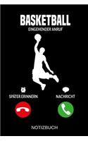 Basketball Eingehender Anruf