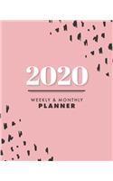 2020 Weekly & Monthly Planner