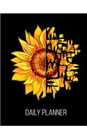 Daily Planner: Dentist Dental Hygienist Assistant Sunflower Office Daily Planner July 1st, 2019 To June 30th, 2020