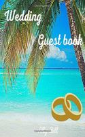 Wedding Guestbook: Sea themed Wedding Guest Book: Beautiful Design - Guest Book for Memories, Messages Book, Advice, Events and More