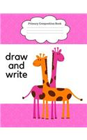 Primary Composition Book Draw and Write