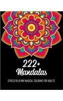 222+ Mandalas: Adult Mandala Coloring Book for Serenity & Stress-Relief