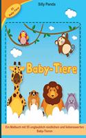 Baby Tiere Malbuch für Kinder