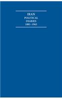Iran Political Diaries 1881-1965 14 Volume Hardback Set
