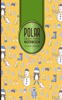 Polar Graph Paper Notebook: (Polar Graph Paper Book: 1/2 Inch Centered)