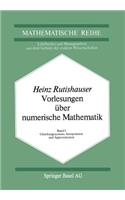 Vorlesungen Über Numerische Mathematik