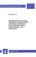 Die Behandlung der durch den Betrieb von Seeschiffen anfallenden Stoffe nach innerstaatlichem Recht, Gemeinschafts- und Voelkerrecht