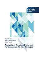 Analysis of Routing Protocols for Vehicular Ad-hoc Network