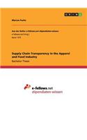 Supply Chain Transparency in the Apparel and Food Industry