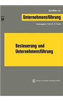 Besteuerung Und Unternehmensführung