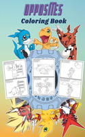 Opposites Coloring book