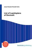 List of Lepidoptera of Denmark