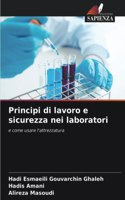 Principi di lavoro e sicurezza nei laboratori