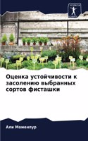 Оценка устойчивости к засолению выбранн