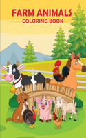 Farm Animals Coloring Book