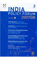 India Policy Forum 2007-08