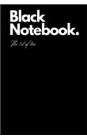 Black Notebook.