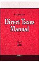 Taxmanns Direct Taxes Manual (In 3 Vols)