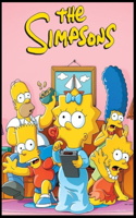 The Simpsons: Coloring Book for Kids and Adults with Fun, Easy, and Relaxing