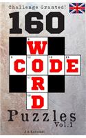 160 CODEWORD Puzzles, Vol.1