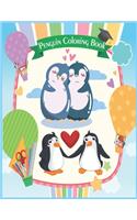 Penguin Coloring Book: All Ages Coloring Book with Beautiful Penguin Designs (Animal Books)